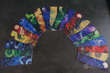 Segnalibro 20 pezzi, tema "Paesaggi fantastici"