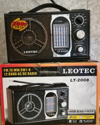 Radio Leotec LT - 2008 Watt 200 Vintage Perfetto