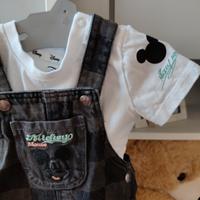 Set salopette e t-shirt Disney baby 
