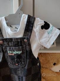 Set salopette e t-shirt Disney baby 