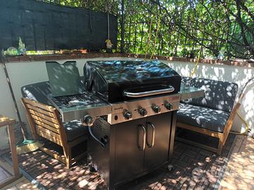 Barbecue  a gas Char Broil