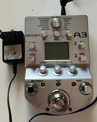 Pedale ZOOM  A3 Multi-effect