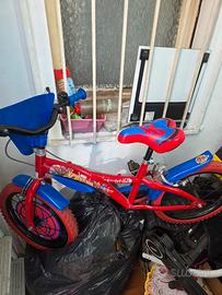 bici spiderman 