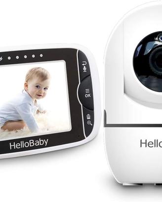 Baby Monitor a colori + infrarossi e vocale