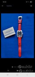 orologio da polso da donna Locman cinturino rosso