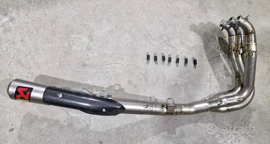Scarico Triumph 765 titanio Akrapovic uff. Moto2