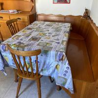 Sala stile country montagna