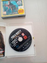 PS3 uncharted 2 e call of duty