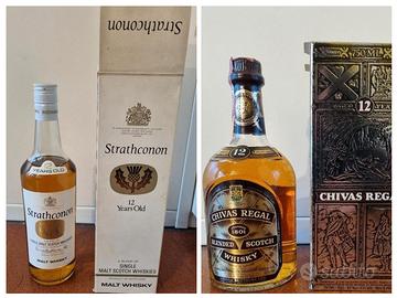 Bottiglie whisky 12 years old