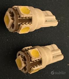 2 lampadine D GEAR T10 12 V 5 W LED