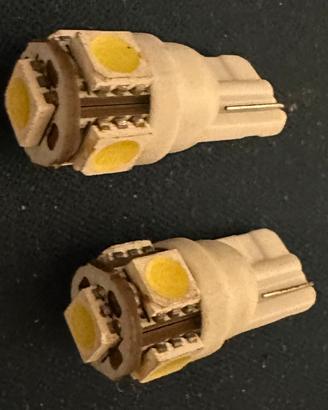 2 lampadine D GEAR T10 12 V 5 W LED