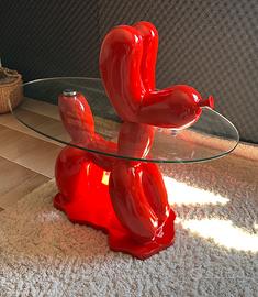 tavolino da caffè, cane palloncino
