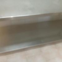 banco acciaio inox su doppio piano 