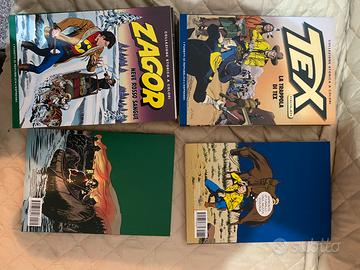 Tex e Zagor collezzione a colori