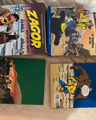 Tex e Zagor collezzione a colori