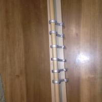 attaccapanni con ganci scorrevoli 