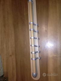 attaccapanni con ganci scorrevoli 