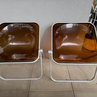 Coppia di poltrone Plona di Giancarlo Piretti