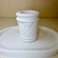 Vasetto in gesso louis vuitton