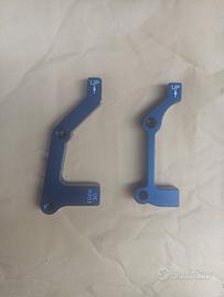 adattatori per disco freni 203 mm ant. e post. MTB