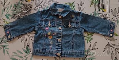 Giubbotto jeans bimba