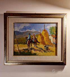 Cavalieri in Campagna Davanti a Pagliai