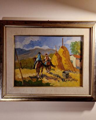 Cavalieri in Campagna Davanti a Pagliai