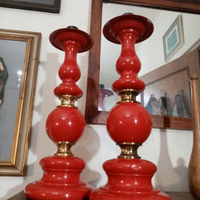 Lampade anni 60/70 smaltate design deco'
