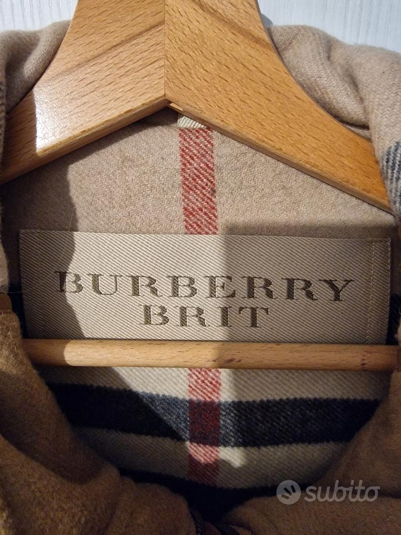 Montgomery Burberry donna originale Abbigliamento e Accessori In