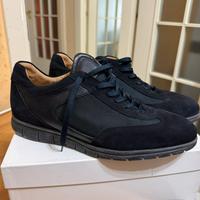 Scarpe stringate blu scuro