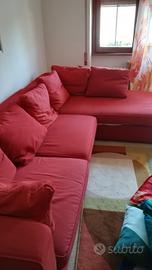 divano letto con chaise longue 