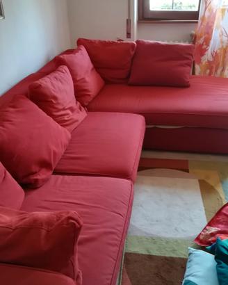 divano letto con chaise longue 
