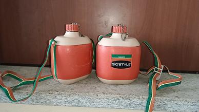 coppia borracce vintage 