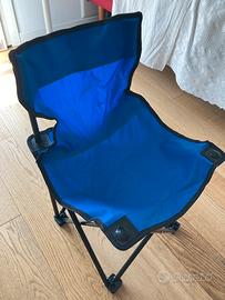 Sedia Pieghevole da Campeggio e Spiaggia Portatile