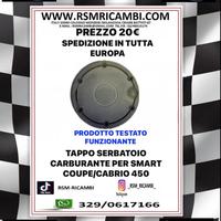 tappo serbatoio carburante per smart coupe 450