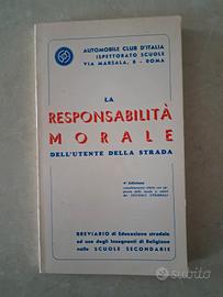 La responsabilità morale dell'utente della strada