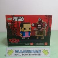 LEGO 40549 BrickHeadz Demogorgone e Undici - Nuovo