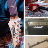 Chitarra elettrica “Gio Ibanez” e Amplificatore