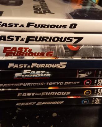8 dvd fast and furious dal n1 al n8 