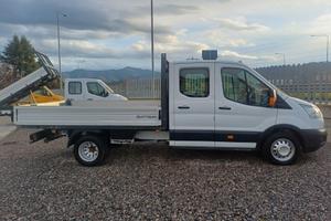FORD TRANSIT DOPPIA CABINA EURO 6 CON GANCIO TRAIN