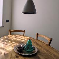 Lampadario sospensione cemento E25 minimal 