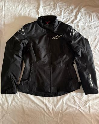 Giacca moto donna Alpinestars M nera + imbottitura