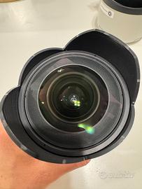 Samyang 14mm 2.8 attacco Canon