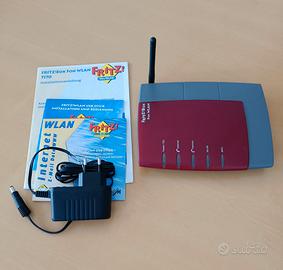 Fritz Box AVM 7170 modem router WiFi ADSL2+ VoIP