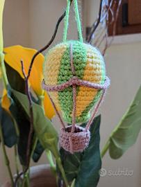 Mongolfiera uncinetto 