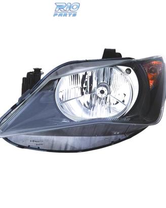 FANALE SINISTRO PER SEAT IBIZA 12-15 FONDO NERO