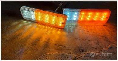 COPPIA LUCI ANTERIORI a LED PER Suzuki Samurai SJ 