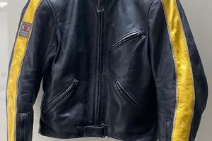 Giacca moto Dainese pelle tg50 vintage naked cafè