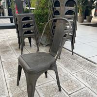 Sedia stile industriale  vintage