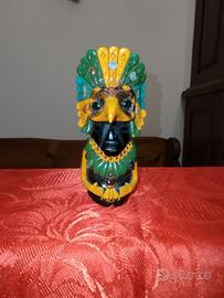 Maya  divinità in Ossidiana